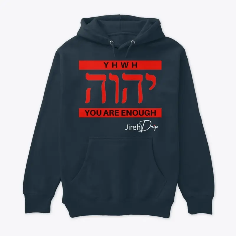 YHWH YOU ARE ENOUGH Red